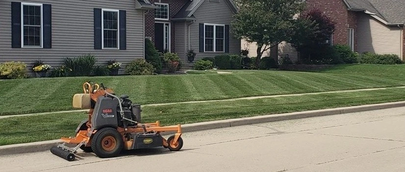 Mowing in Bloomington, IL