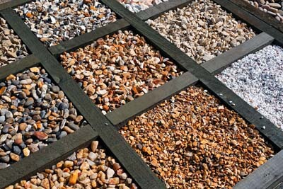 Assortment of decorative rock for landscaping in %%targetarae1%%, IL.